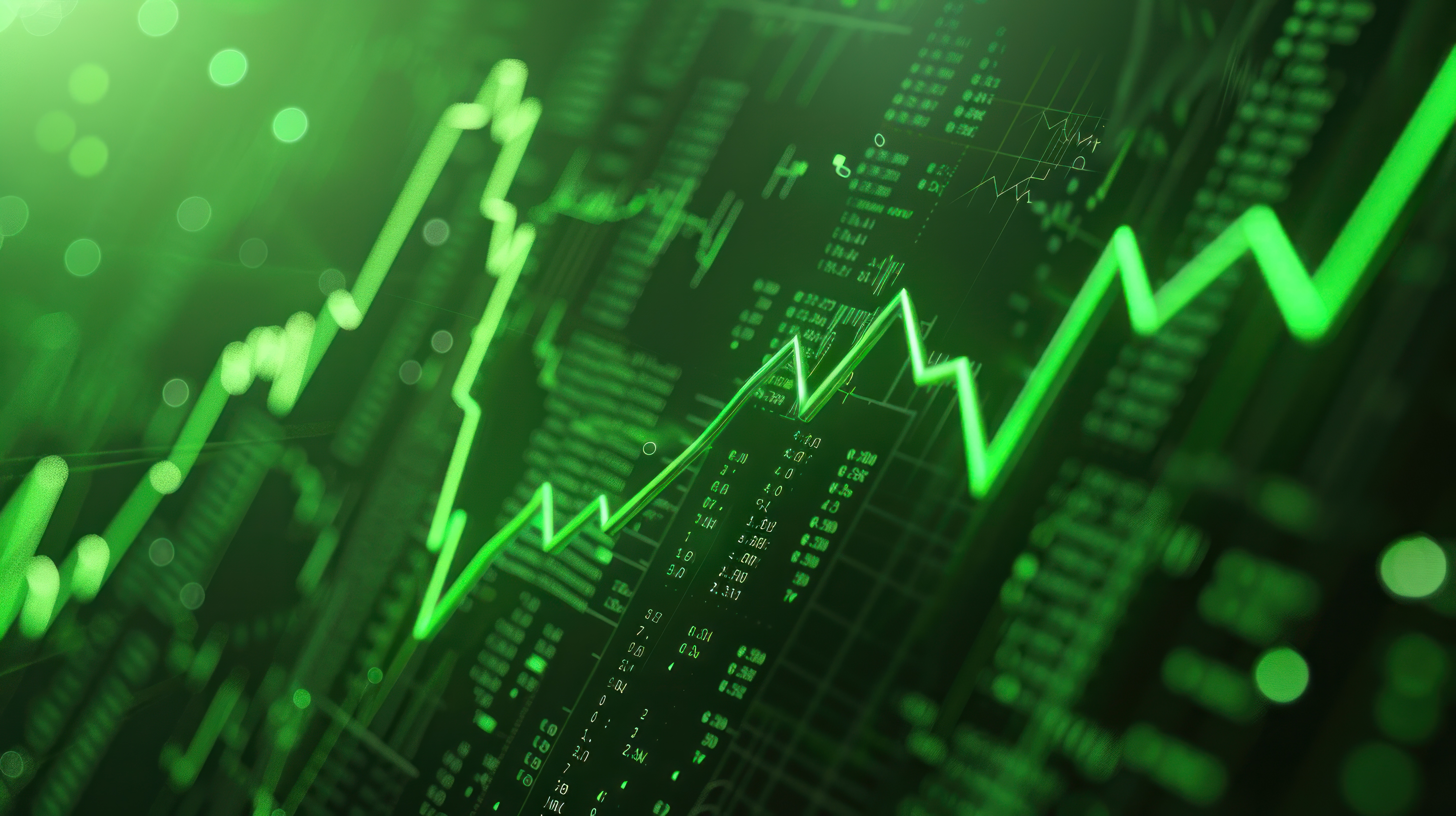 Financial growth chart
